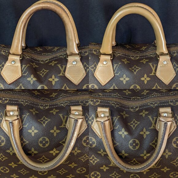1970s LOUIS VUITTON Speedy 30 The French Company - Vintage LV Bag - Picture 9 of 16